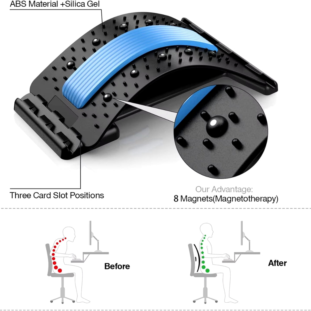 AYZA™ - Magnetic Back Massage and Stretcher for Posture Correction.