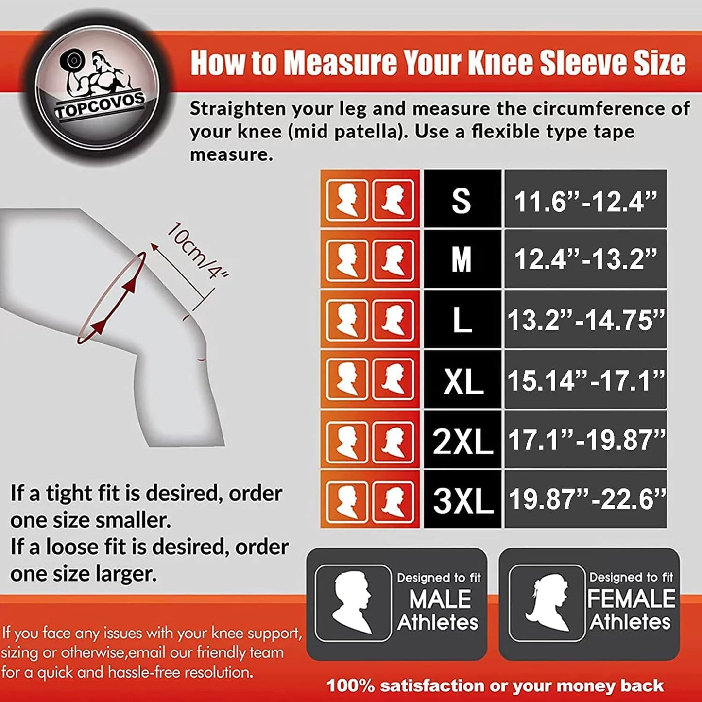 AYZA™ Sports Knee Brace Provides Unmatched Support.