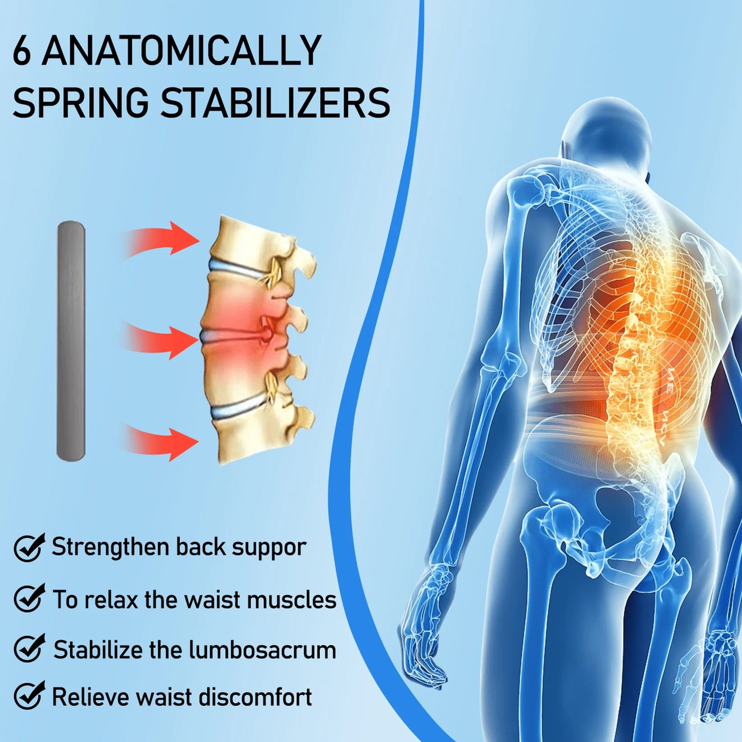 AYZA™ Back Braces for Lower Back Pain Relief